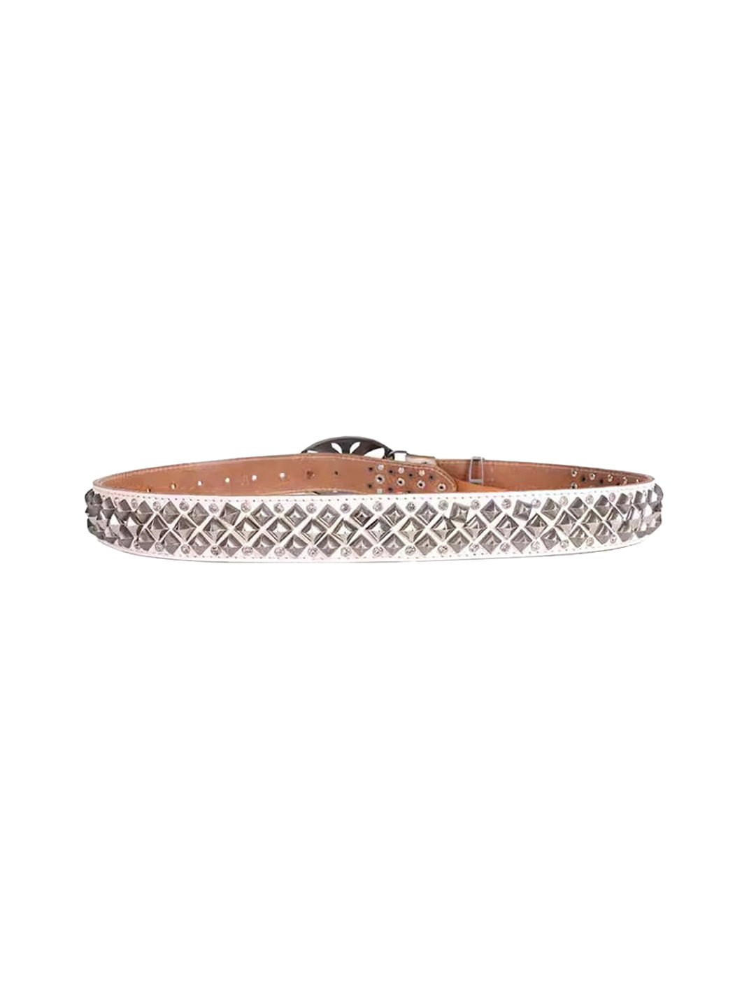 DND4DES | Studded Rhinestone Real Leather Punk Belt - PSYLOS 1, DND4DES | Studded Rhinestone Real Leather Punk Belt, Belt, DND4DES•JAPAN, PSYLOS 1